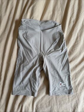 District Vision Women's Gray Athletic Compression Shorts